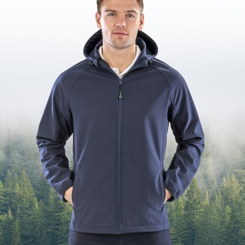 Recycled 3-layer printable hooded softshell Thumbnail