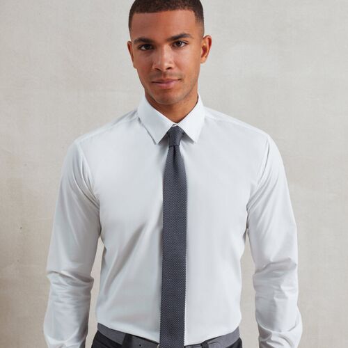 Slim knitted tie Thumbnail