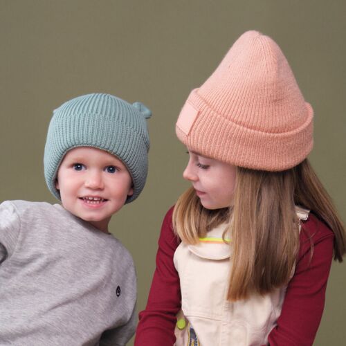 Organic baby bear beanie Thumbnail
